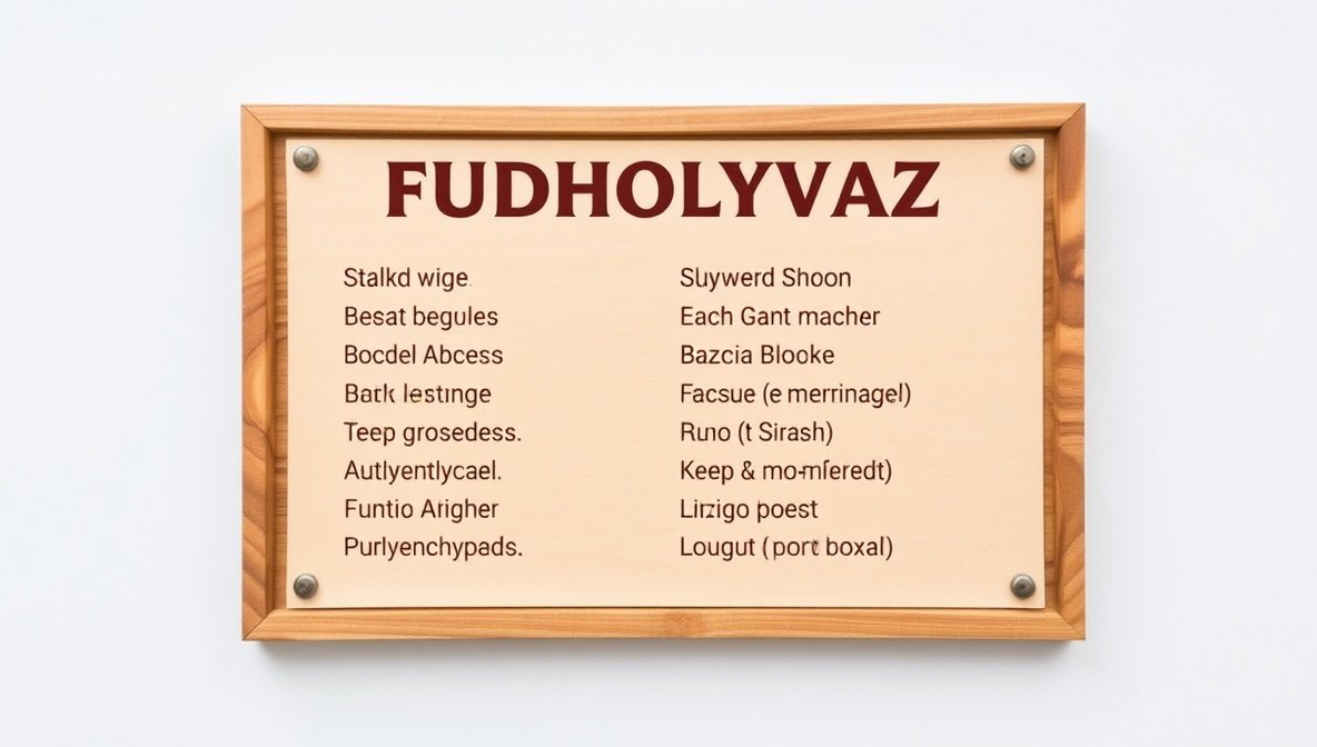 ingredients in fudholyvaz